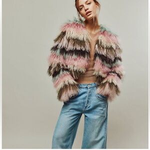 Charlotte Simone Candy Coat from Free People sz L (fits like M)
